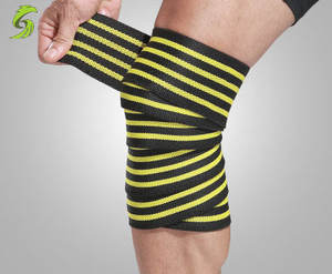 Rodilleras ajustables para gimnasio, Vendaje deportivo elástico para sentadillas, Unisex - Product Image 5