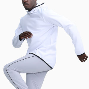 ขายร้อนฤดูหนาวเสื้อคอปกที่กําหนดเองโพลีเอสเตอร์กลางแจ้งการฝึกอบรมเสื้อวิ่งผู้ชายธรรมดาเสื้อสวมหัวเสื้อฮู้ด - Product Image 6