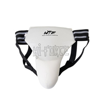 Protège-entrejambe en cuir PU pour femmes, Taekwondo, Karaté, Arts martiaux, Hi-Force HF-Groin, absorption des chocs, taille personnalisée