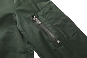 Outwear Thời Trang Mỏng Phù Hợp Với Áo Khoác M-4XL Áo Khoác Nam Mùa Thu Giản Dị Bóng Chày Áo Khoác/Áo Khoác Phi Công Áo Khoác - Product Image 4