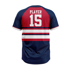 Venta al por Mayor de Camisetas de Baloncesto 100% Poliéster, Transpirables, Sublimadas, Tallas Grandes, Cuello Redondo, Cierre con Botones - Product Image 4