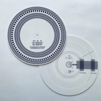 Disque de vitesse de stroboscope de platine et pour disque vinyle