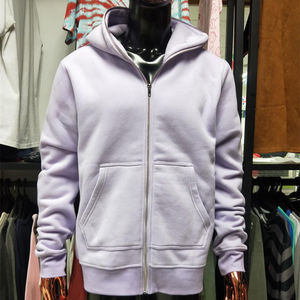 Embroidery Casual 100% Cotton <b>Black</b> Custom <b>Zip</b> <b>Up</b> Blank Full face <b>zip</b> <b>Hoodie</b> - Product Image 1