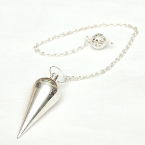 Péndulos metálicos de plata, accesorio de espiga, a los mejores precios - Product Image 1