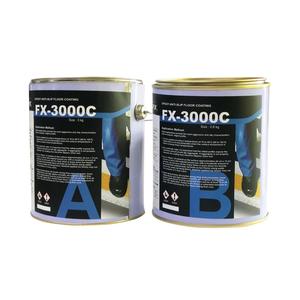 Revestimiento de suelo antideslizante, resina epoxi negra ignífuga resistente al agua, pinturas epoxi autonivelante, revestimiento de suelo epoxi - Product Image 1