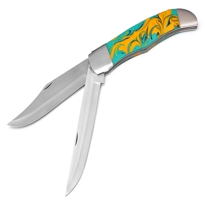 มีดพับเหล็ก J2 ขนาด 22 นิ้ว ทำมือ สวยงาม ขนาดใหญ่พิเศษ (smk1615) - Product Image 1