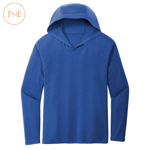 Sudaderas con capucha para hombre con estampado de algodón 100% personalizado al por mayor con cordón para la temporada de invierno - Product Image 4