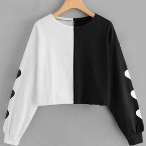 Autumn Winter Jogger <b>Jumper</b> Fleece Sweatshirt Cropped Cheap women men's Hoodies - Product Image 2