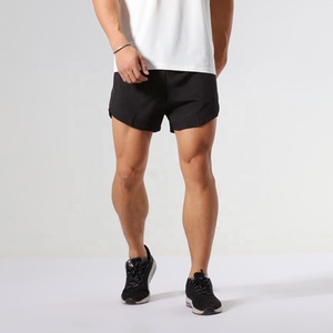 Vente en gros de shorts de fitness pour hommes en nylon écologique personnalisés pantalons de survêtement de musculation décontractés pour l'été - Product Image 3