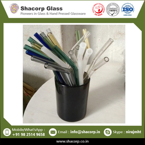 Top Quality Bar Home Accessory Food Grade Custom Color Glass <b>Straws</b> Wholesale Supplier Manufacturer - Product Image 6