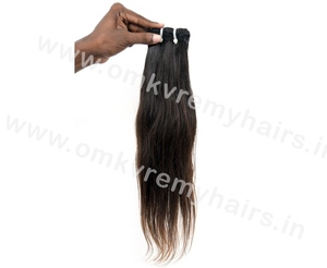 มัดผมมนุษย์ผมแท้แบบเรมี่จากอินเดีย - Product Image 6