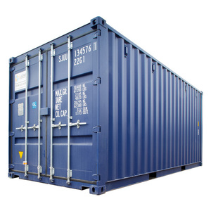 Used Dry <b>Container</b> 40ft 33.2 CUM Capacity Blue Steel Cargo Storage Unit - Product Image 1