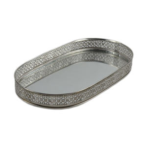 ถาดเครื่องประดับดีไซน์วินเทจที่ดีที่สุดสำหรับการออกแบบตกแต่งบนโต๊ะอาหารพร้อมถาดเก็บเครื่องประดับแก้วทรงสี่เหลี่ยมผืนผ้า - Product Image 3