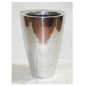 Floreros antiguos decorativos para el hogar y la boda, de aluminio, niquelado, dorado, brillante, moderno, lujoso, gran oferta - Product Image 1