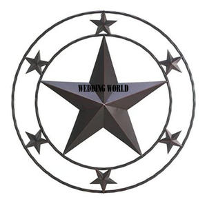 Étoile rustique en métal faite à la main de qualité supérieure Étoile design classique élégante étoile en métal fantaisie en gros - Product Image 4