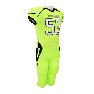 Uniformes de football américain personnalisés en usine OEM vêtements de sport respirants avec maillots de football américain impression personnalisée - Product Image 5