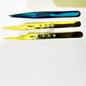 แหนบต่อขนตาแบบสเเตนเลสสไตล์มืออาชีพจากญี่ปุ่นดีไซน์โลโก้ตามสั่ง - Product Image 5