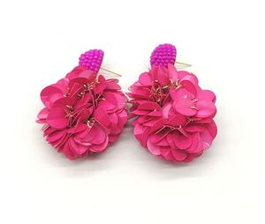 Boucles d'oreilles à paillettes pour fille et femme, 1 épaule, accessoire de mode en or, vente en gros d'usine, 2020 - Product Image 5