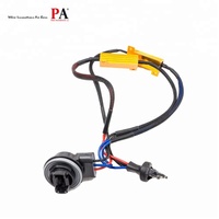 Kit de résistances LED 12V certifié CE 50W, ampoule de clignotant 3157, faisceau de relais, adaptateur, décodeur anti-erreur de scintillement pour éclairage automobile