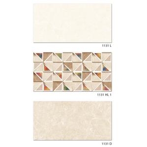 Azulejos de pared de diseño color café con flores y hojas para vestíbulo y balcón 30x60cm - Product Image 5