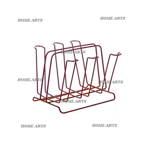 Portavasos de Hierro y Vidrio de Primera Calidad, Forma Personalizada, Tamaño Mediano, al Precio Más Bajo - Product Image 1