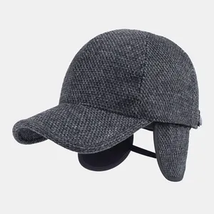 قبعات كرة بحافة منحنية بتصميم جديد, قبعات بيسبول منسوجة بلون رمادي للجنسين