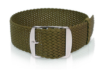 Bracelet de montre de sport de luxe classique noir à dégagement rapide en perlon 18mm 20mm 22mm 24mm en tissu, logo personnalisé accepté