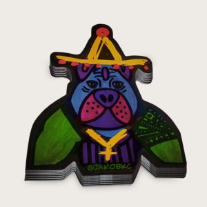 Customisable High Quality PVC <b>Vinyl</b> Gold Stamping UV Laminated Custom Shape <b>Stickers</b> Easy Peel Crack Resistant UV Resistant - Product Image 5