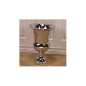 <b>Silver</b> Luxurious Design Metal Flower Vase Elegant Flower Pots and Planters for Living Room Decor - Product Image 4