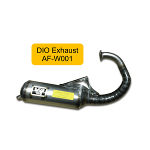 DIO AF-B003 De Course De Moto Tuyau D'échappement de Silencieux Pour Honda AF17 AF18 AF27 AF28 - Product Image 2