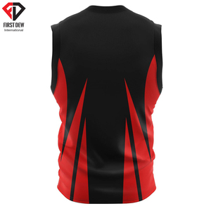 Le maillot de basket-ball en Polyester personnalisé, 100% Polyester, décontracté et confortable, élégant, nouveau Design pour hommes, nouvelle collection - Product Image 6