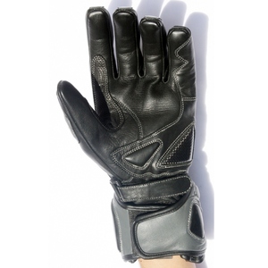 Gants de moto de course unisexes Keven Impex KI-201 en cuir de vachette respirant, imperméables et antidérapants, à doigts entiers, USA 2026 - Product Image 4