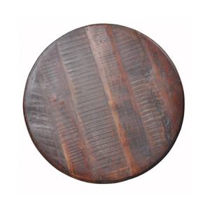 CTW Table basse à hauteur réglable de style industriel moderne Meubles de maison tendance avec base en bois massif pour le salon - Product Image 6