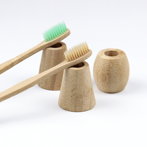 Porte-brosse à dents en bambou, porte-brosse à dents en bois massif écologique fait à la main du Vietnam - Product Image 1