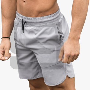 <b>Mens</b> Olive <b>Green</b> Drawstring <b>Shorts</b> Casual Solid Color Elastic Waist Loose Fit Comfortable Summer Streetwear Lounge <b>Shorts</b> - Product Image 4