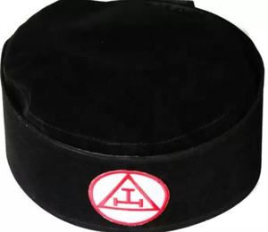 Casquettes de Régalia Maçonnique avec Broderie 3D et Design d'Images, Casquette Fez Personnalisée Adaptée à la Plage avec Logo – Vente en Gros Unisexe - Product Image 3