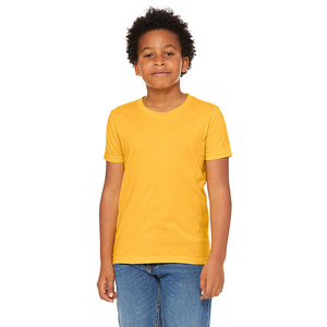 เสื้อยืดแขนสั้นสำหรับเด็ก,พิมพ์โลโก้เองผ้าฝ้าย100% สีพื้นพิมพ์ลายสำหรับเด็กผู้หญิงเด็กผู้ชาย - Product Image 1