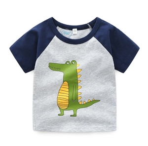 Ensemble d'été décontracté pour enfants, vêtements pour enfants, Tops à manches courtes, T-Shirt short couvre-chef, 2 pièces, collection du Bangladesh - Product Image 4