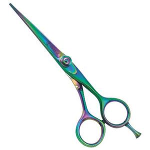 Ciseaux de coiffure professionnels J2 en acier inoxydable japonais avec dureté HRC 53-54, vis réglable et style pour droitiers - Product Image 1