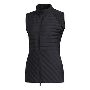 Chaleco Acolchado de Invierno para Mujer, Corte Clásico, Sin Mangas, Polar Suave, Transpirable, Impermeable, Cuello Mao, con Borlas - Product Image 1