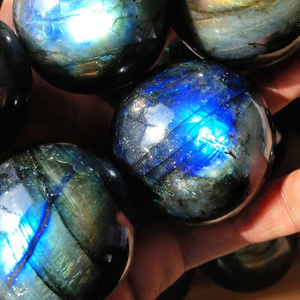 Black Obsidian Sphere Labradorite Point Gold Rutilated Quartz Pink Opal Stone Natural Gemstone Bulk Wholesale Supplier Gift Item - Product Image 4