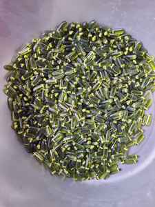 Wholesale handmade Round shaped brown color hot selling attractive design <b>glass</b> <b>beads</b> - Product Image 3