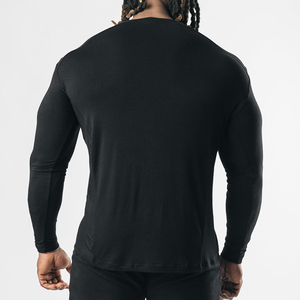 Nouveau T-shirt de compression pour homme, manches courtes, respirant, extensible, coupe classique, avec service d'impression numérique, écologique - Product Image 6