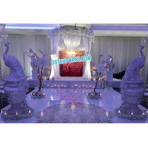Luxueuse décoration de mariage, Style paon, passerelle d'entrée pour mariage, nouveau Design 2020 - Product Image 1