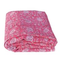 Vente en gros, imprimé à la main, 100% coton doux, sous-vêtements pour femmes, Kaftan, Kimono, teint végétal, Bikini, tissu de course