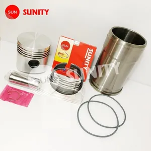 China sunity top venda ts180 forro pistão anéis kit para yanmar ts180 pistão anéis forro conjunto