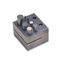 WALIYA Jewellers Bloc de repoussage en laiton / Blocs de repoussage et de bombage avec outils de gravure