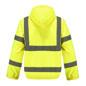 Chaqueta reflectante para el trabajo, ropa de trabajo de alta calidad, a prueba de viento, personalizada - Product Image 2