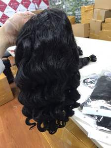 Wig Straight Wavy <b>Curly</b> Human VIRGIN <b>Hair</b> High Quality HUMAN <b>HAIR</b> <b>EXTENSION</b> at wholesale price - Product Image 5