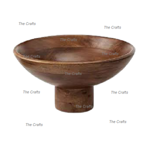 Cuenco de madera para servir con la mejor calidad, tamaño y forma personalizados, cuenco de madera para cocina y Mesa - Product Image 5